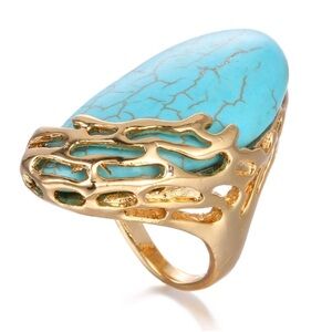Natural Turquoise Ring